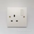 Toma de interruptor de luz de pared eléctrica 2 GANG 13A